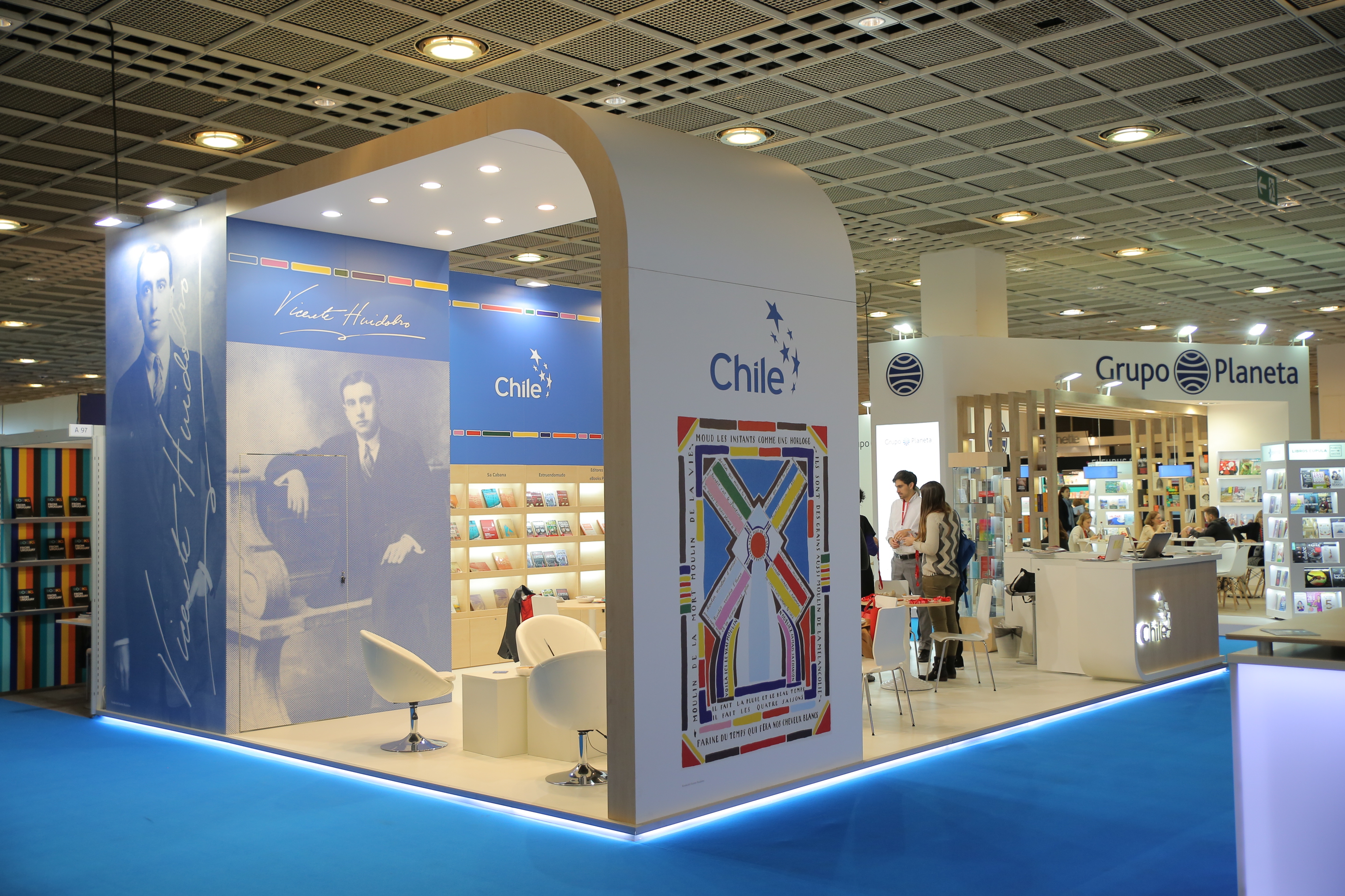 Feria del Libro de Frankfurt - Stand de Chile